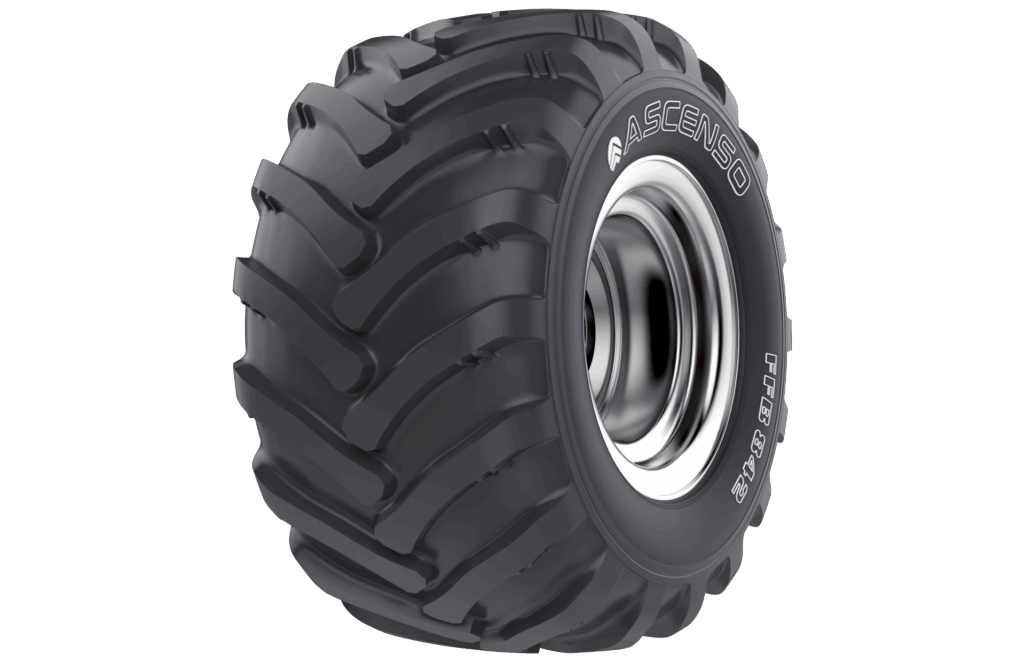 Front view of the FFB 842 30 tire.