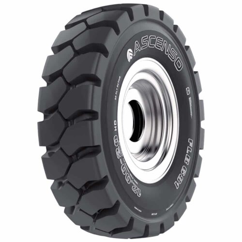 12.00x20/20 ASCENSO FLB681 FORKLIFT TT SET (TIRE,TUBE,FLAP)