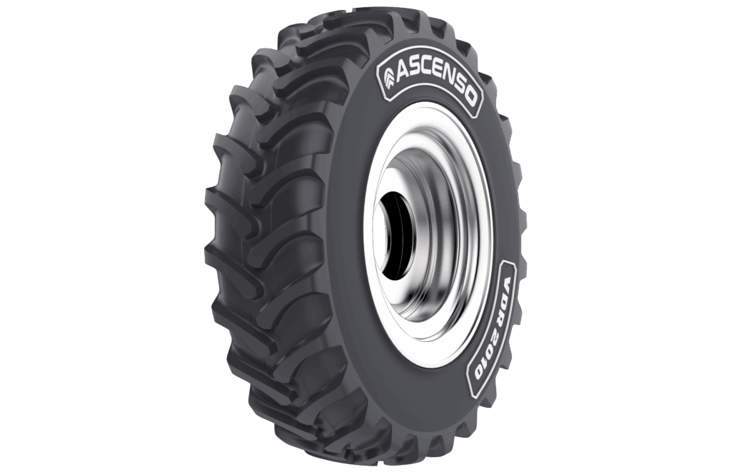 Front view of the VDR 2010 30 tire.