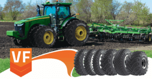 Ascenso VF Tire Technology Harvester, Tanker, Tractor, Implement, Sprayer for Agriculture