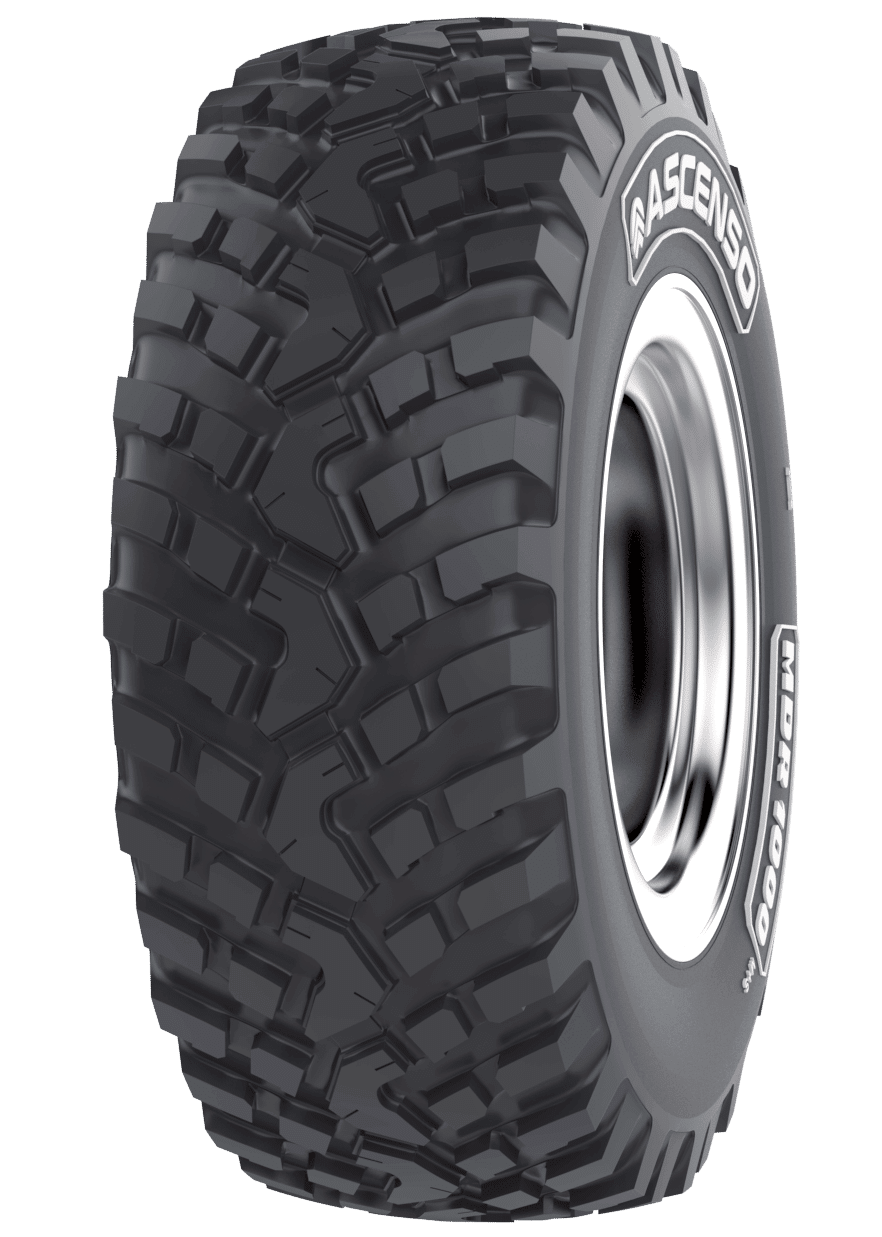 Isolated view of the MDR-1000 tire.