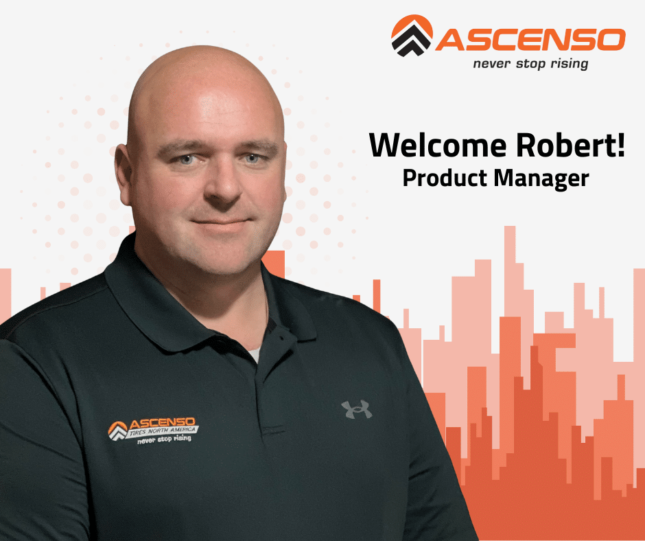 headshot of Robert Bender Ascenso Tires Product Manager