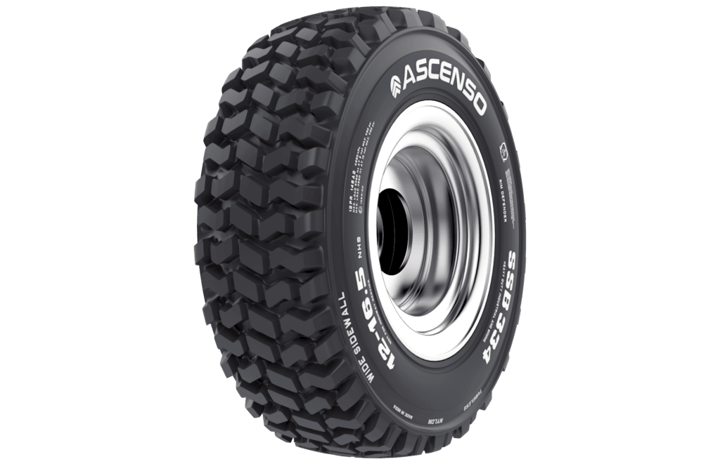 Isolated view of the SSB_334 tire.
