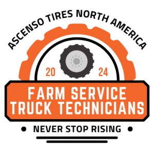 Ascenso Tires North America 2024 Farm Service Truck Technicians Logo.